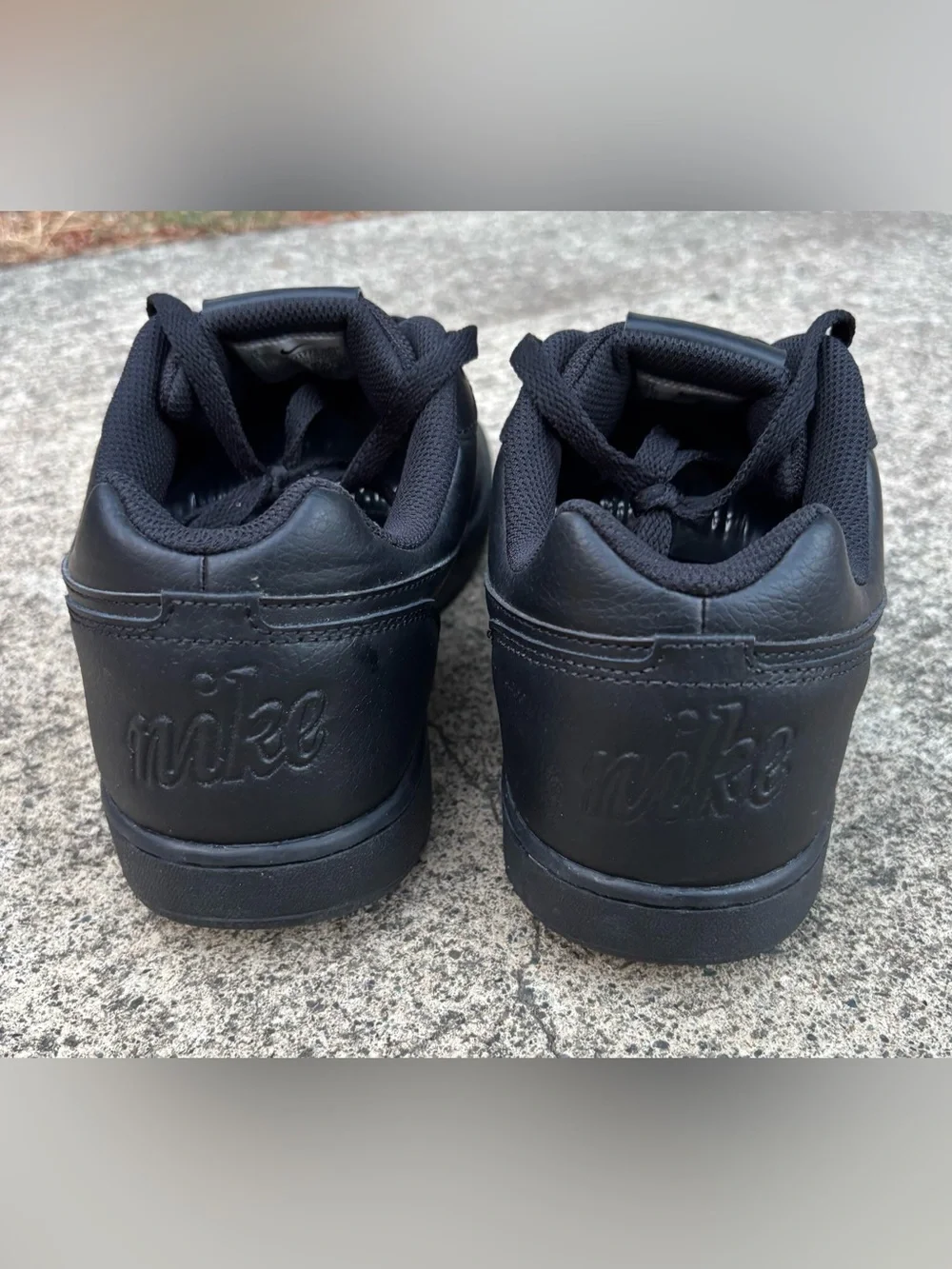 Nike Ebernon Low Triple Black Men’s Size 11 Sneakers AQ1775-003